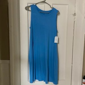 Buttery soft NWT light blue dress with pockets